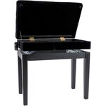 GEWA Deluxe Compartment 130.510 fényes fekete zongorapad