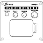 Ibanez AEGB30E-NTG elektro-akusztikus basszusgitár