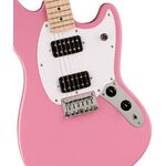 Squier Sonic Mustang HH MN Flash Pink elektromos gitár