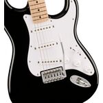 Squier Sonic Stratocaster MN Black elektromos gitár