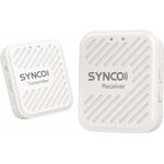 SYNCO WAir-G1(A1) ultrakompakt vezetéknélküli csiptetős mikrofonrendszer, fehér (2.4GHz)