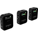 SYNCO WAir-G2(A2) ultrakompakt vezetéknélküli csiptetős duális mikrofonrendszer (2.4GHz)