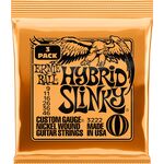 Ernie Ball 3222 Nickel Wound Hybrid Slinky 9-46 3 pack elektromos gitárhúr csomag
