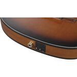 Ibanez FRH10N-BSF Brown Sunburst Flat elektro-klasszikus gitár