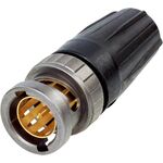 Neutrik NBNC75BLP7 Rear Twist BNC lengő dugó