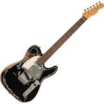 Fender Joe Strummer Telecaster RW Black over 3-Color Sunburst elektromos gitár