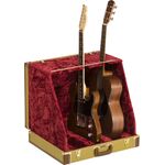 Fender Classic Series Case Stand Tweed keménytokos gitárállvány 3 gitár számára