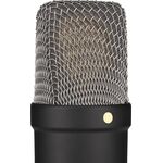 RODE NT1 Signature Series nagymembrános kondenzátormikrofon csomag - fekete