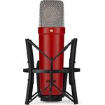 RODE NT1 Signature Series nagymembrános kondenzátormikrofon csomag - piros
