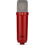 RODE NT1 Signature Series nagymembrános kondenzátormikrofon csomag - piros