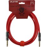 Valeton VGC-3R 3 m piros prémium hangszerkábel