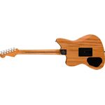 Fender Acoustasonic Player Jazzmaster RW Antique Olive elektro-akusztikus gitár
