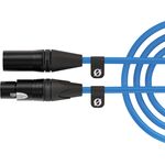 RODE XLR3M XLR-Cable kék 3 m XLR mikrofonkábel