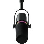 Shure MOTIV MV7+ Black XLR/USB dinamikus podcast mikrofon