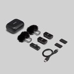 RODE Wireless Micro Lightning vezeték nélküli csíptetős mikrofon szett - fekete