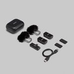 RODE Wireless Micro USB-C vezeték nélküli csíptetős mikrofon szett - fekete