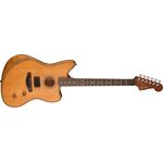 Fender Acoustasonic Standard Jazzmaster RW Aged Natural elektro-akusztikus gitár