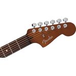Fender Acoustasonic Standard Jazzmaster RW Aged Natural elektro-akusztikus gitár