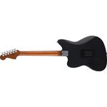 Fender Acoustasonic Standard Jazzmaster RW Black elektro-akusztikus gitár