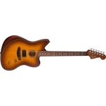 Fender Acoustasonic Standard Jazzmaster RW Honey Burst elektro-akusztikus gitár