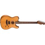 Fender Acoustasonic Standard Telecaster RW Aged Natural elektro-akusztikus gitár