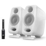 IK Multimedia iLoud Micro Monitor Pro White aktív kétutas stúdió monitor hangfalpár
