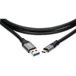 KLOTZ USB-AC-5.0 USB 3.1 szupersebességű A-C 5 m kábel