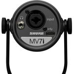 Shure MOTIV MV7i XLR/USB dinamikus okosmikrofon/interfész
