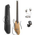 Donner HUSH-I Maple Natural elektro-akusztikus silent gitárszett
