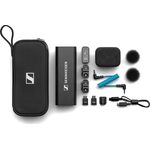 Sennheiser Profile Wireless 2-Channel Set vezeték nélküli kézi mikrofon/dupla csíptetős mikrofon szett