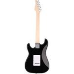 Arrow Tonecaster ST 111 Abyss Black Rosewood/White elektromos gitár