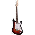 Arrow Tonecaster ST 111 Tobacco Burst Rosewood/White elektromos gitár
