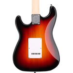 Arrow Tonecaster ST 111 Tobacco Burst Rosewood/White elektromos gitár