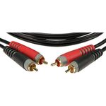KLOTZ AT-CC0100 1 m RCA-RCA dupla kábel