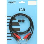 KLOTZ AT-CC0100 1 m RCA-RCA dupla kábel