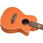 Ortega RUHWCE Halloween Edition elektro-akusztikus koncert ukulele