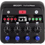 Zoom PodTrak P4next 4-sávos podcast hangfelvevő