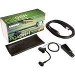 Shure PGA98H-XLR csíptetős kismembrános kondenzátor fúvós mikrofon