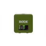 RODE Wireless GO Gen 3 kétcsatornás vezetéknélküli csíptetős mikrofon szett - sötétzöld