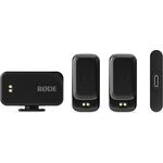 RODE Wireless Micro Camera Kit USB-C vezeték nélküli csíptetős mikrofon szett - fekete