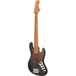 Sadowsky MetroExpress 21-Fret Hybrid P/J Bass Solid Black High Polish 5 húros elektromos basszusgitár