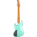 Sadowsky MetroExpress 21-Fret Vintage J/J Bass Solid Sage Green Metallic High Polish 5 húros elektromos basszusgitár