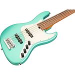 Sadowsky MetroExpress 21-Fret Vintage J/J Bass Solid Sage Green Metallic High Polish 5 húros elektromos basszusgitár