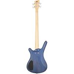 Warwick RockBass Corvette Basic Ocean Blue Transparent Satin elektromos basszusgitár