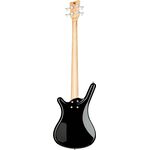 Warwick RockBass Corvette $$ Solid Black High Polish elektromos basszusgitár