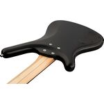 Warwick RockBass Corvette $$ Solid Black High Polish elektromos basszusgitár