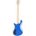 Warwick RockBass Streamer LX Blue Metallic High Polish 5 húros elektromos basszusgitár