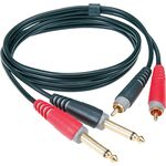 KLOTZ AT-CJ0100​ 1 m JACK-RCA dupla kábel