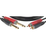 KLOTZ AT-CJ0300 3 m JACK-RCA dupla kábel