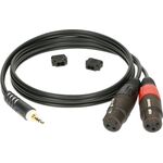 KLOTZ AY8-0200 2 m Y-kábel